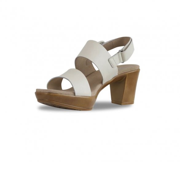 Munro Sandals | WOMEN'S MAX-Latte Leather - Click Image to Close