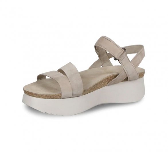Munro Sandals | WOMEN'S JUNIPER-Dark Taupe Nubuck - Click Image to Close