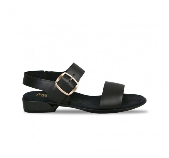 Munro Sandals | WOMEN'S CLEO-Black Leather - Click Image to Close