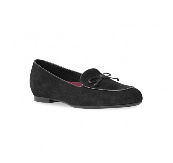 Munro Shoes | WOMEN'S ROSSA-Black Suede - Click Image to Close