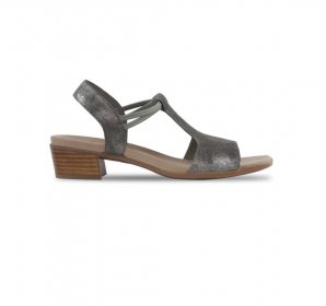 Munro Sandals | WOMEN'S SUSAN-Gunmetal Metallic