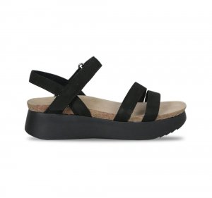 Munro Sandals | WOMEN'S JUNIPER-Black Nubuck