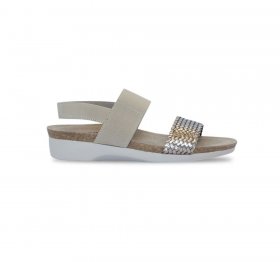 Munro Sandals | WOMEN'S PISCES-Gunmetal Woven