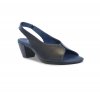 Munro Sandals | WOMEN'S ROCHELLE-Midnight Navy Leather