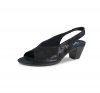 Munro Sandals | WOMEN'S ROCHELLE-Black Metallic Leather