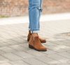 Munro Boots | WOMEN'S ROURKE-New Tobacco Suede