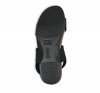 Munro Sandals | WOMEN'S PISCES-Black Patent/Black Fabric