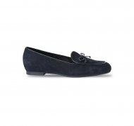 Munro Shoes | WOMEN'S ROSSA-Navy Suede W/Suede Plug