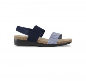 Munro Sandals | WOMEN'S PISCES-Blue/Black Combo