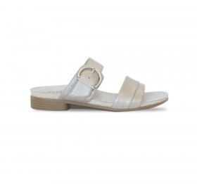 Munro Sandals | WOMEN'S MARISSA-Taupe Metallic Sheep