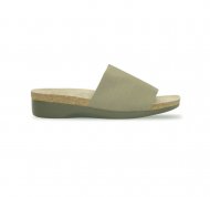 Munro Sandals | WOMEN'S CASITA-Khaki Stretch Fabric