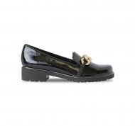 Munro Shoes | WOMEN'S VIV-Black Crinkle Patent