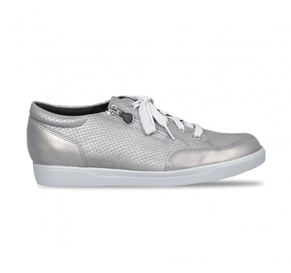 Munro Shoes | WOMEN'S GABBIE-Lt Grey Combo - Click Image to Close