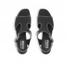 Munro Sandals | WOMEN'S WALLIS-Black Fabric Combo