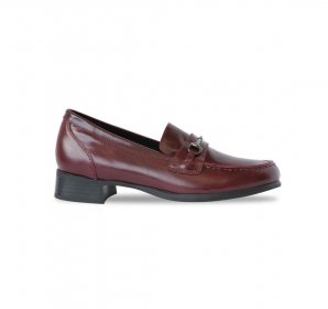 Munro Shoes | WOMEN'S GRYFFIN-Wine Glazed Calf