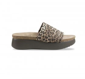 Munro Sandals | WOMEN'S NALIA-Leopard Stretch Fabric