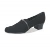 Munro Shoes | WOMEN'S CINDI-Black Stretch Fabric