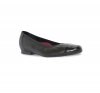 Munro Shoes | WOMEN'S DANIELLE II-Black Leather/ Crinkle Patent