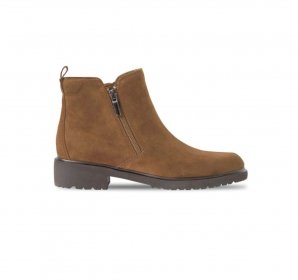 Munro Boots | WOMEN'S ROURKE-New Tobacco Suede