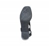 Munro Sandals | WOMEN'S JENNY-Black Lizard Print Nubuck