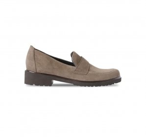 Munro Shoes | WOMEN'S GEENA-Taupe Suede