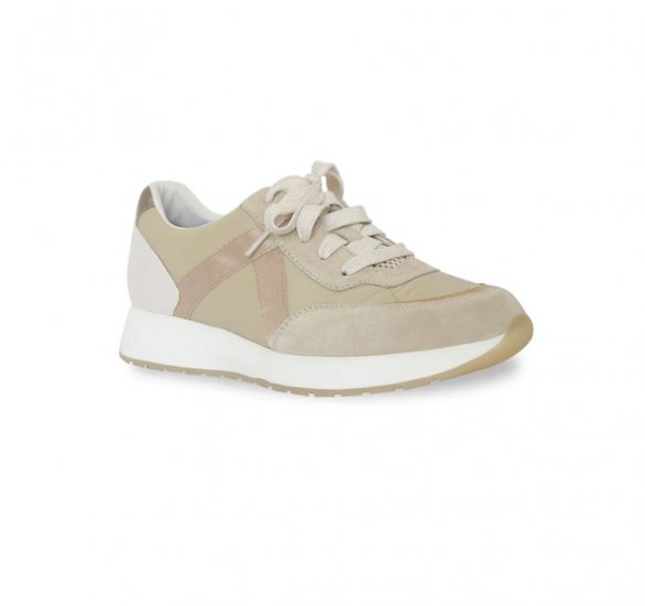 Munro Shoes | WOMEN'S PIPER-Khaki/ Gold Combo - Click Image to Close