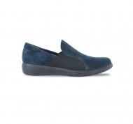 Munro Shoes | WOMEN'S CLAY-Navy Suede