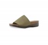 Munro Sandals | WOMEN'S CASITA-Olive Green Stretch Fabric