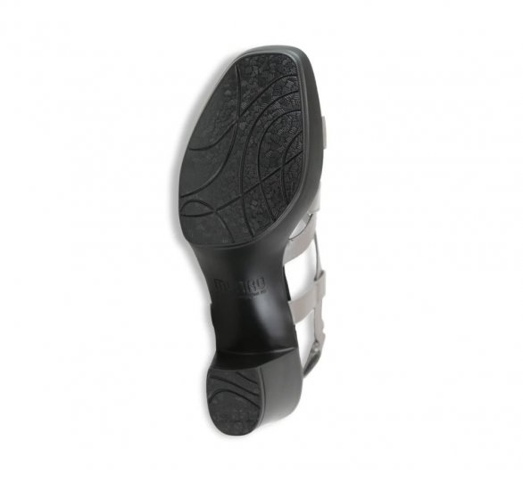 Munro Sandals | WOMEN'S MADDOX-Silver Leather - Click Image to Close