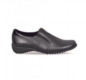 Munro Shoes | WOMEN'S BERKLEY-Black Leather