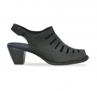 Munro Sandals | WOMEN'S ABBY-Black Nubuck