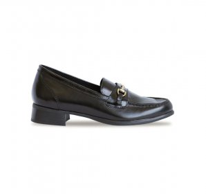 Munro Shoes | WOMEN'S GRYFFIN-Black Glazed Calf