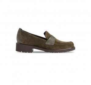 Munro Shoes | WOMEN'S GEENA-Herb Suede