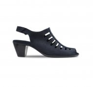 Munro Sandals | WOMEN'S ABBY-Navy Nubuck