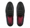 Munro Shoes | WOMEN'S JOLIET-Black Fabric/Black Suede